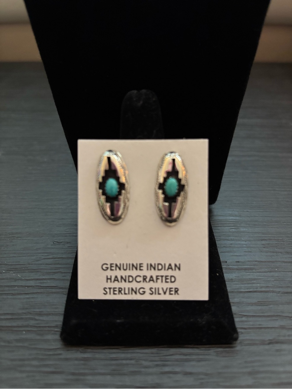 Navajo Shadow Box Earrings